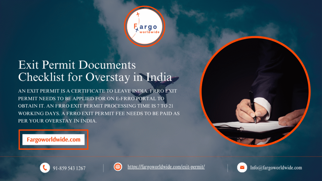 Exit Permit India | Fargoworldwide