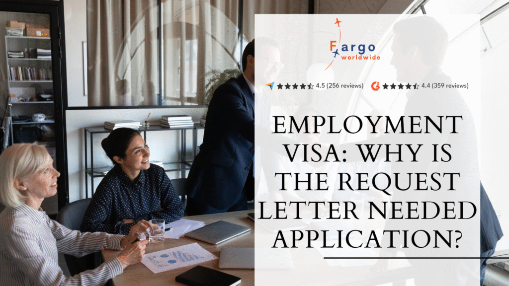 Employment Visa | Employment Visa India, Request Letter | Fargoworldwide