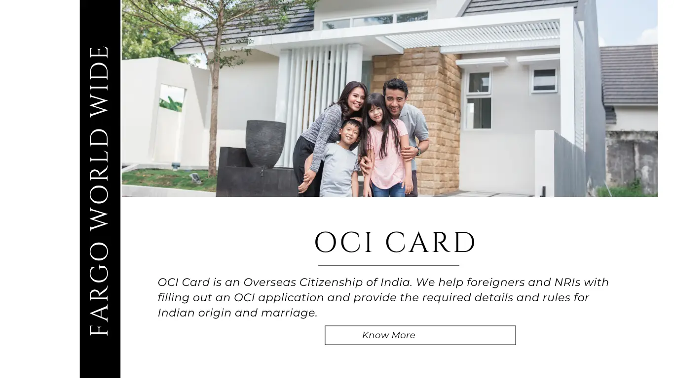 OCI Card | Fargoworldwide