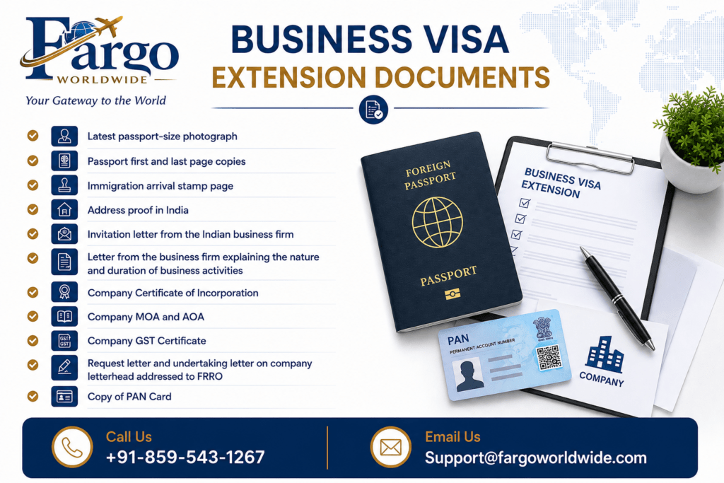 Business Visa Documents Checklist