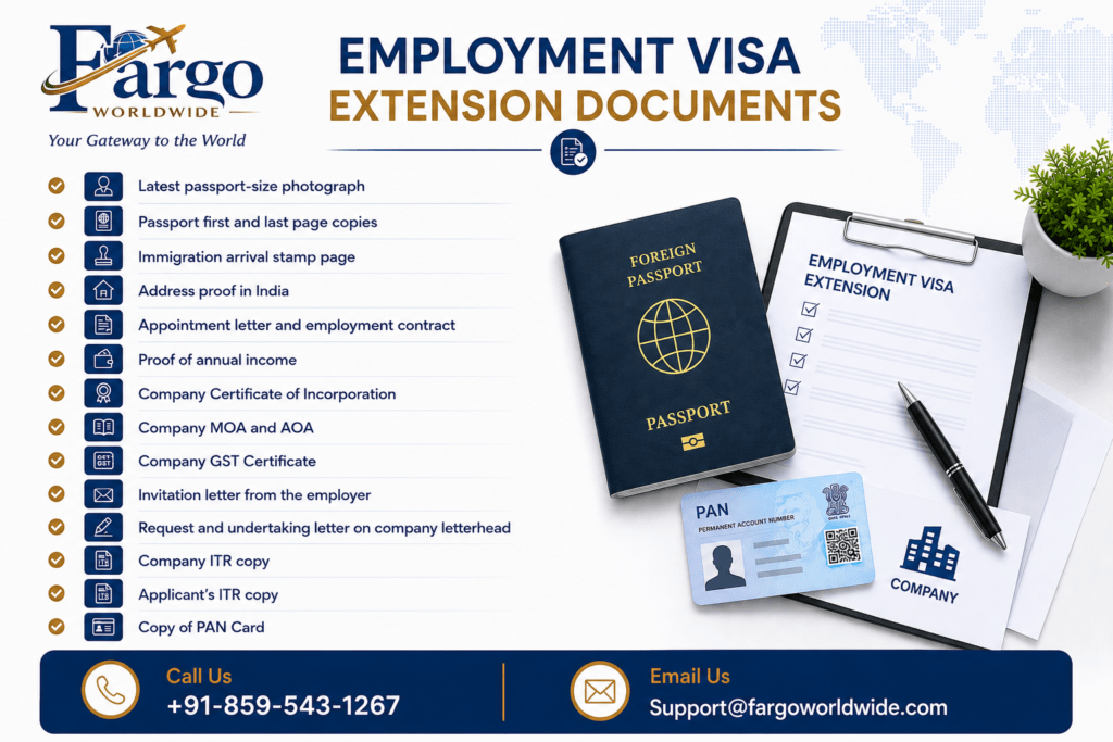 Employment Visa Documents Checklist