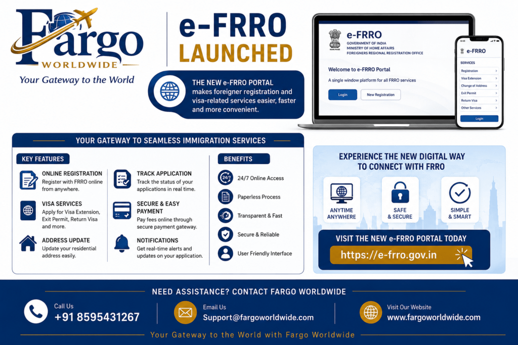 FRRO Launched new portal
