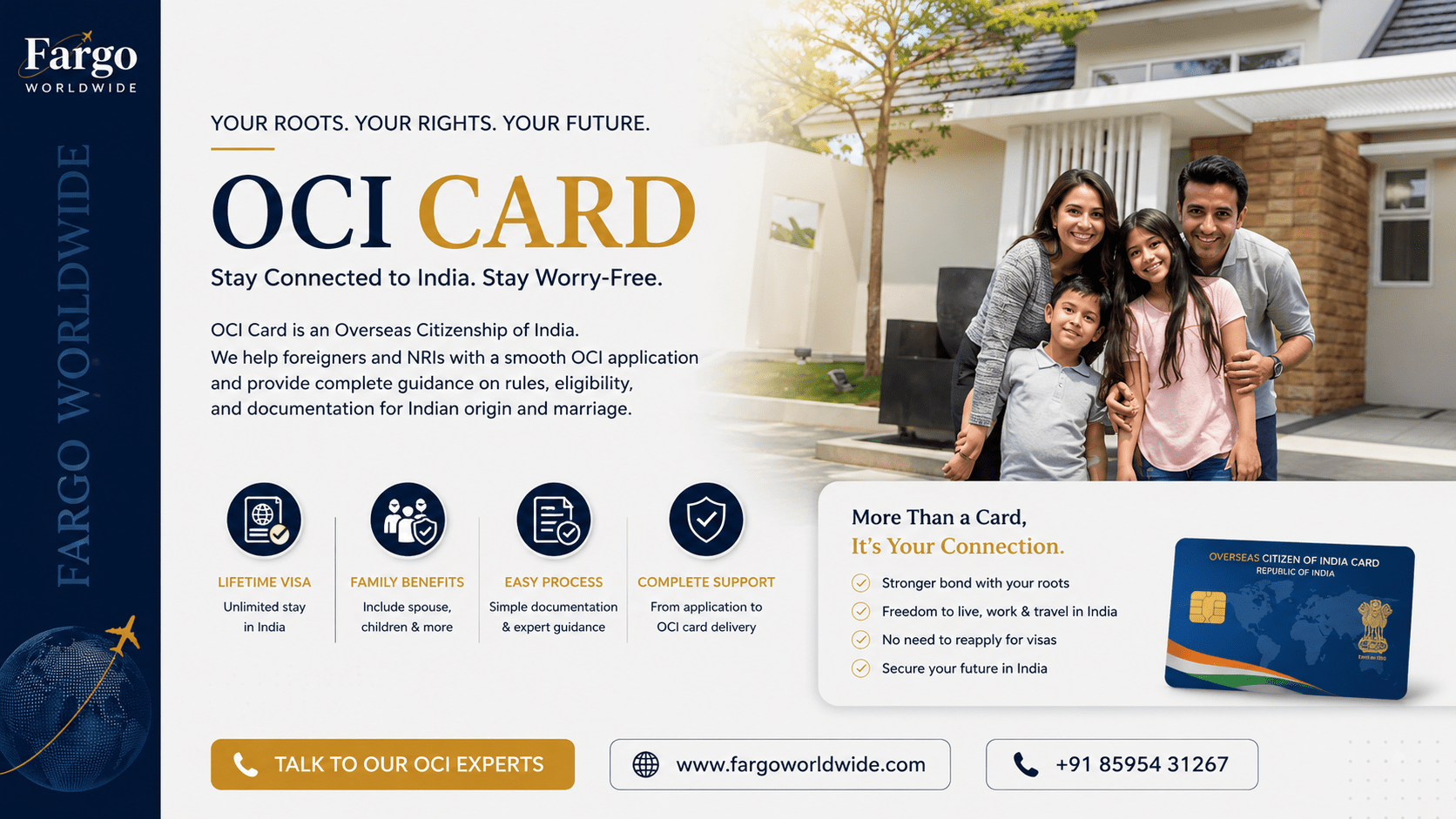 OCI card India - FargoWorldWide